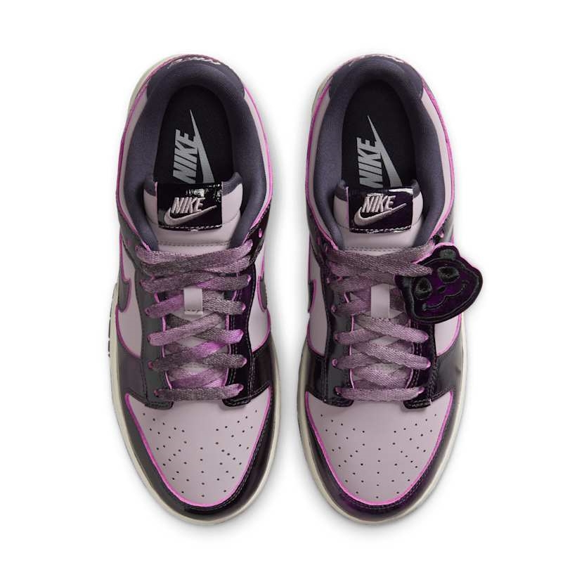 【2025年 発売予定】NIKE DUNK LOW SE “Patent Panda/Light Violet Ore” (ナイキ ダンク ロー “パテントパンダ/ライトバイオレットオール”) [HQ1918-200]