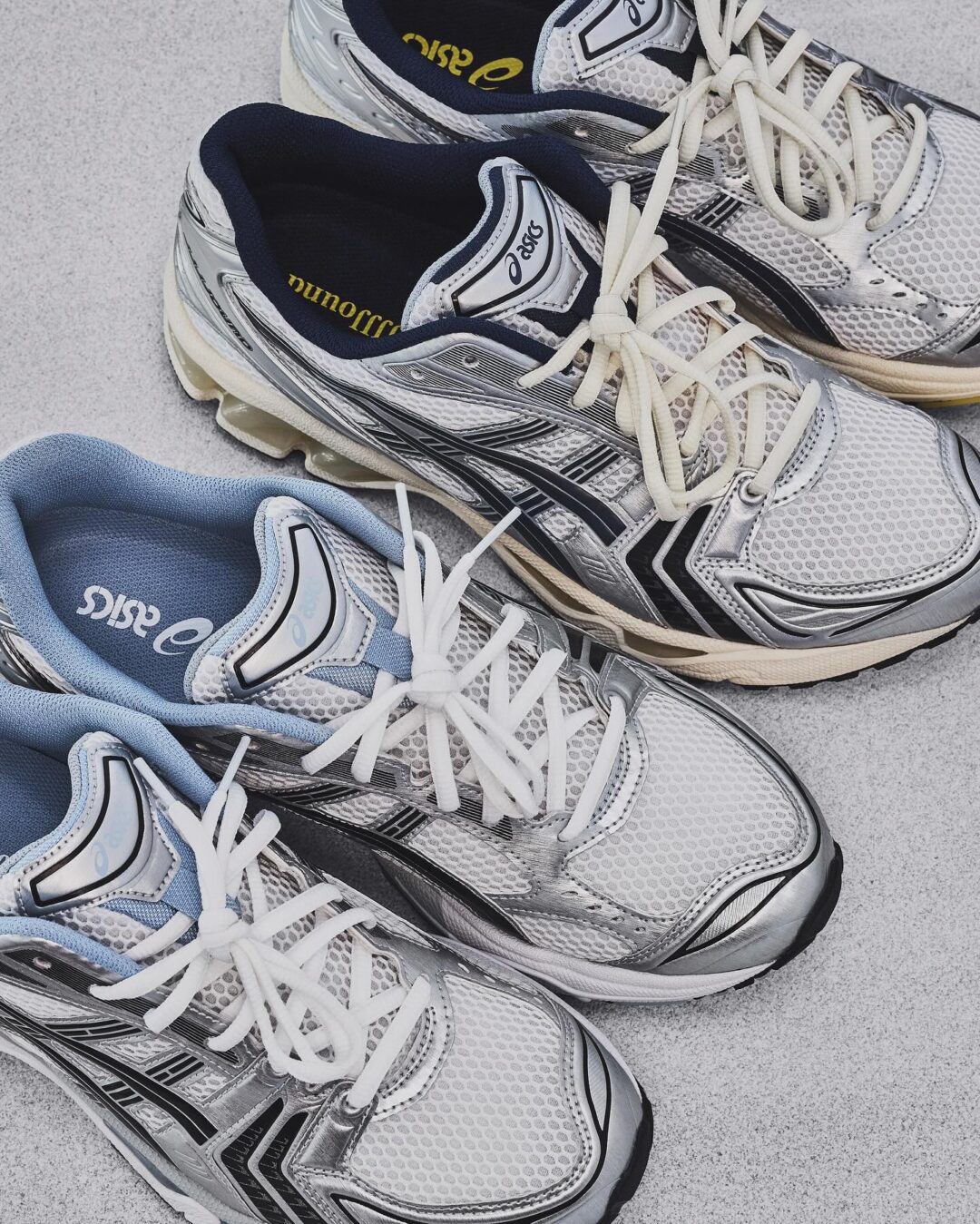 【2025年 6/12 & 6/14 発売】JJJJound x ASICS GEL-KAYANO 14 “Silver/Blue” (ジョウンド アシックス ゲルカヤノ 14) [1203A961.101]