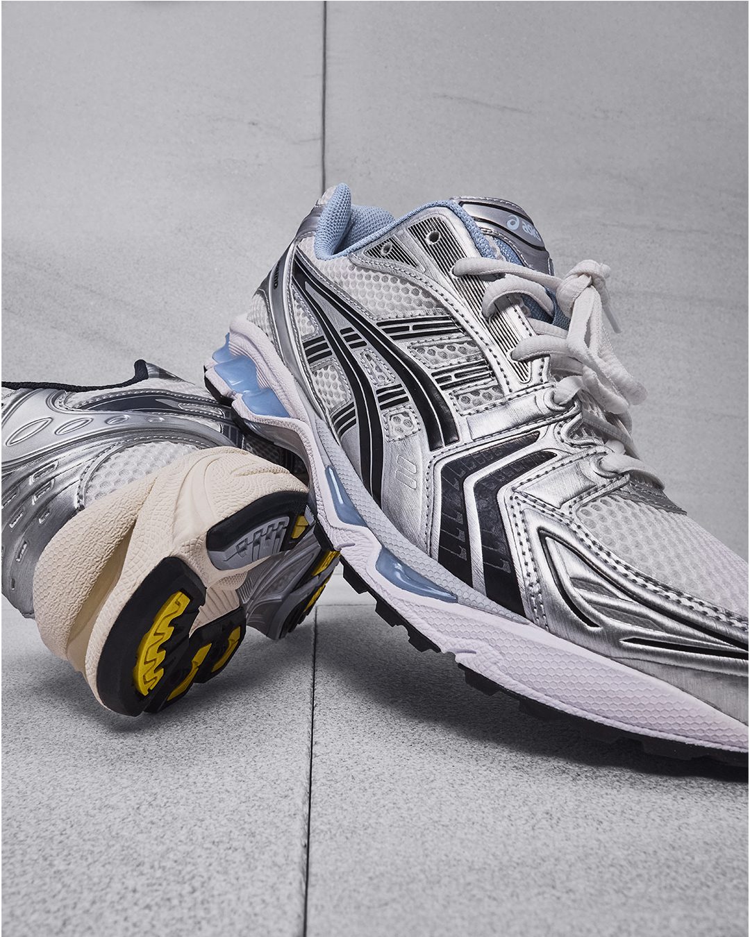 【2025年 6/12 & 6/14 発売】JJJJound x ASICS GEL-KAYANO 14 “Silver/Blue” (ジョウンド アシックス ゲルカヤノ 14) [1203A961.101]