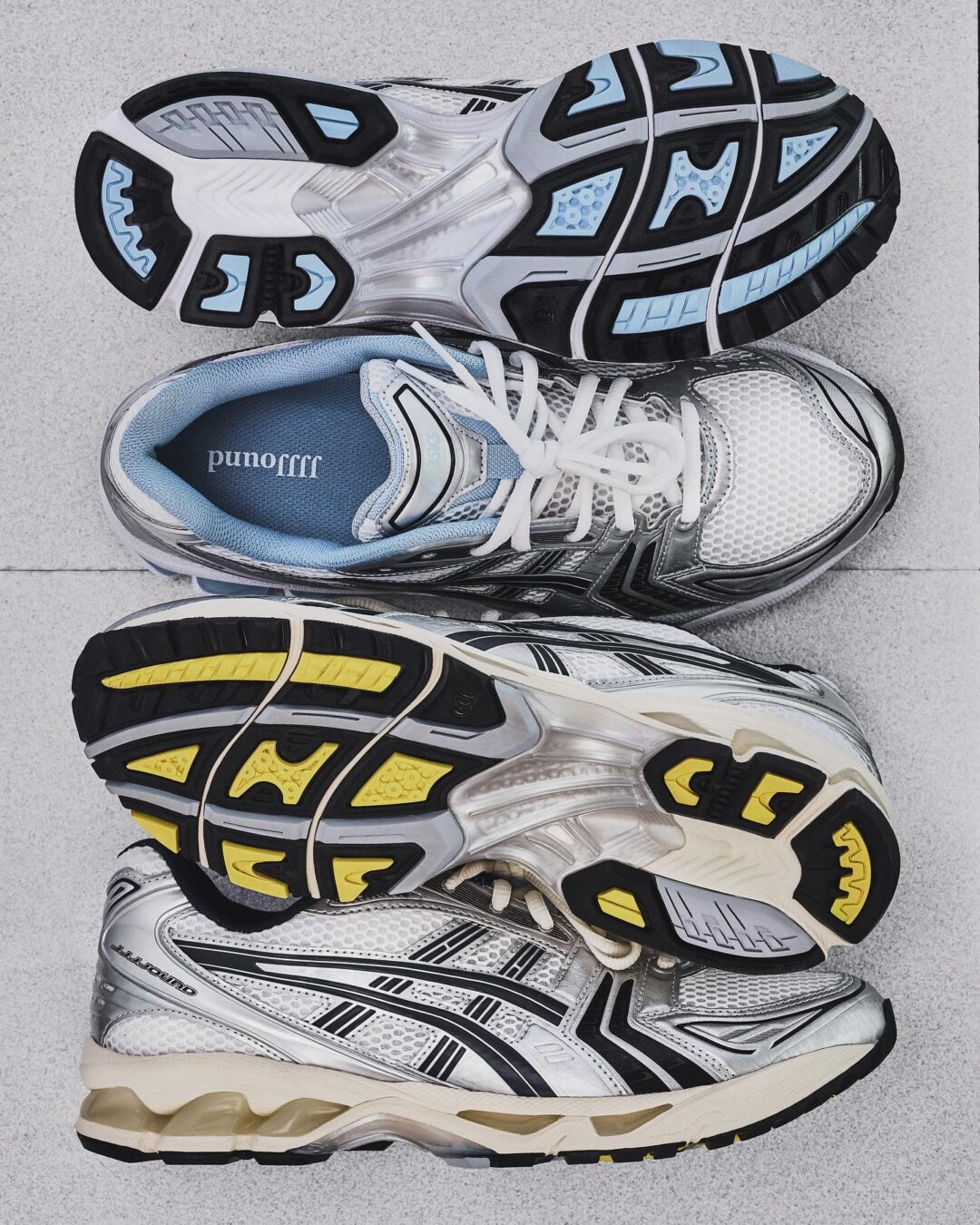 【2025年 6/14 発売】JJJJound x ASICS GEL-KAYANO 14 "Silver/Blue" (ジョウンド アシックス ゲルカヤノ 14) [1203A961.101]