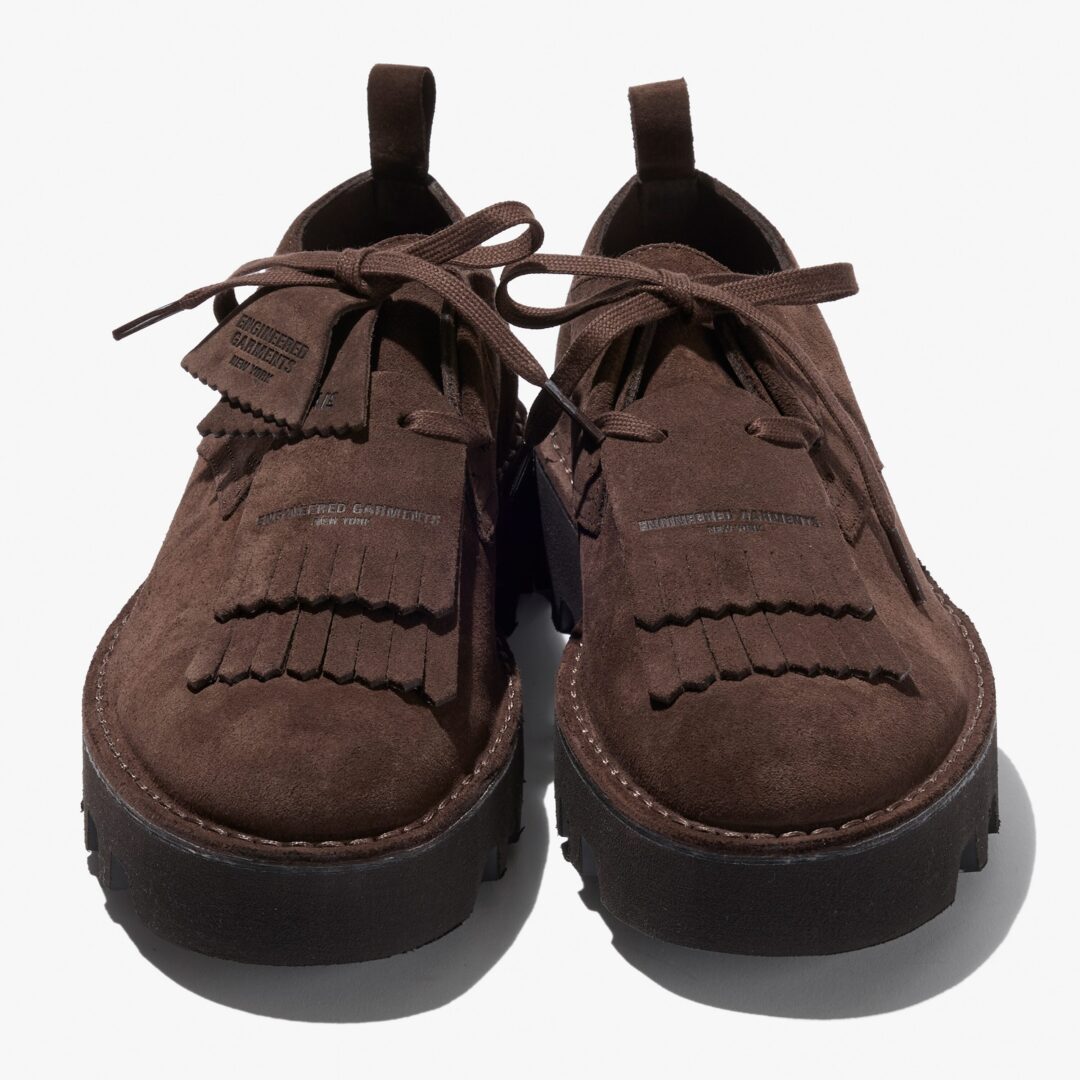 ENGINEERED GARMENTS x Clarks コラボ第2弾 “Desert Khan”が2025年 5/16 発売 (エンジニアド ガーメンツ クラークス)