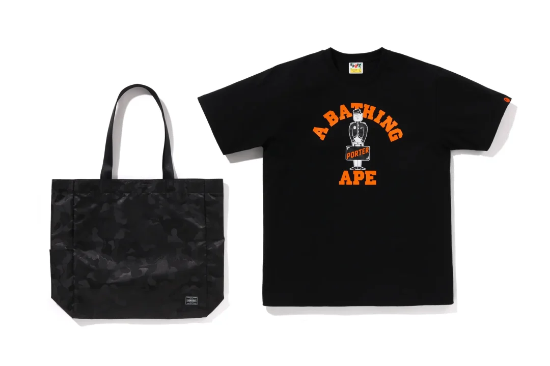 A BATHING APE × PORTER STAND 10周年 コラボが2024年 4/25 & 5/24 発売 (ア ベイシング エイプ ポーター)