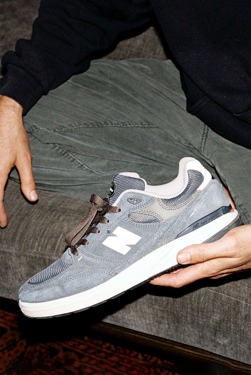 【2025年 5/26 発売】Andrew Reynolds x New Balance Numeric NM933 GDY “Grey Days” (アンドリュー・レイノルズ ニューバランス ヌメリック) [NM933GDY]