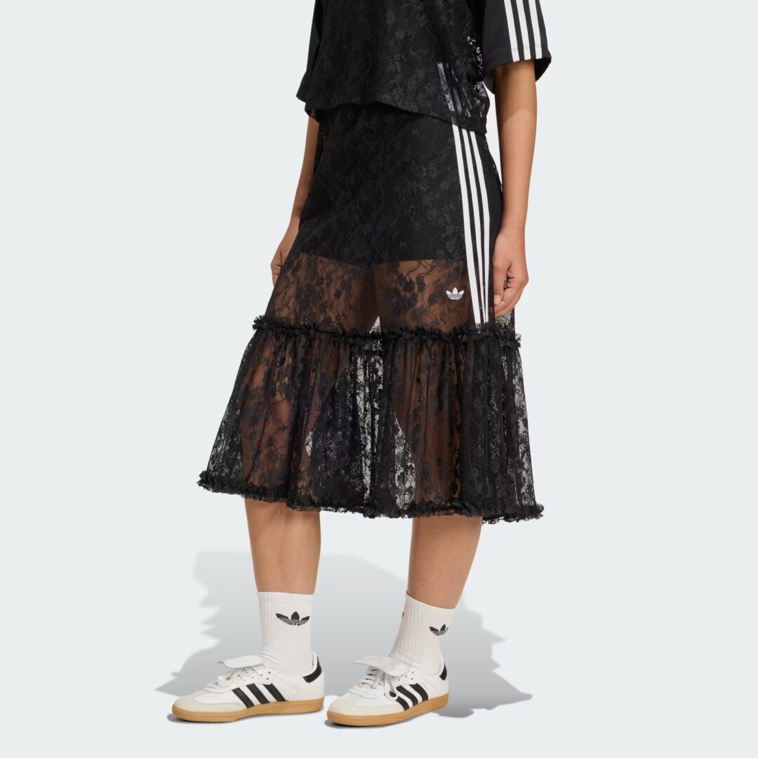 adidas Originals LACE SKIRT “Black/White” (アディダス オリジナルス レーススカート “ブラック/ホワイト”) [KD2288/KD2289]
