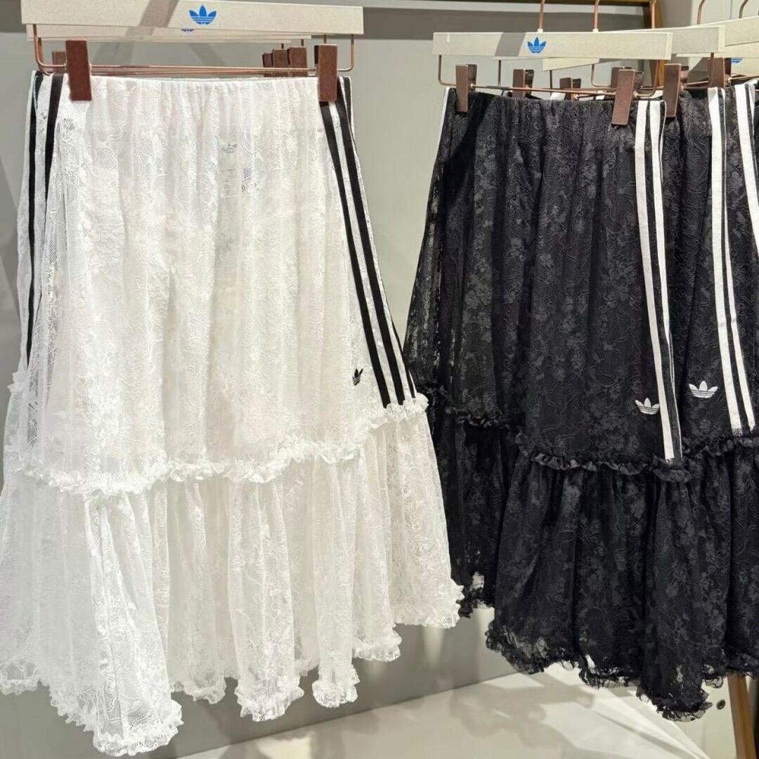 adidas Originals LACE SKIRT “Black/White” (アディダス オリジナルス レーススカート “ブラック/ホワイト”) [KD2288/KD2289]