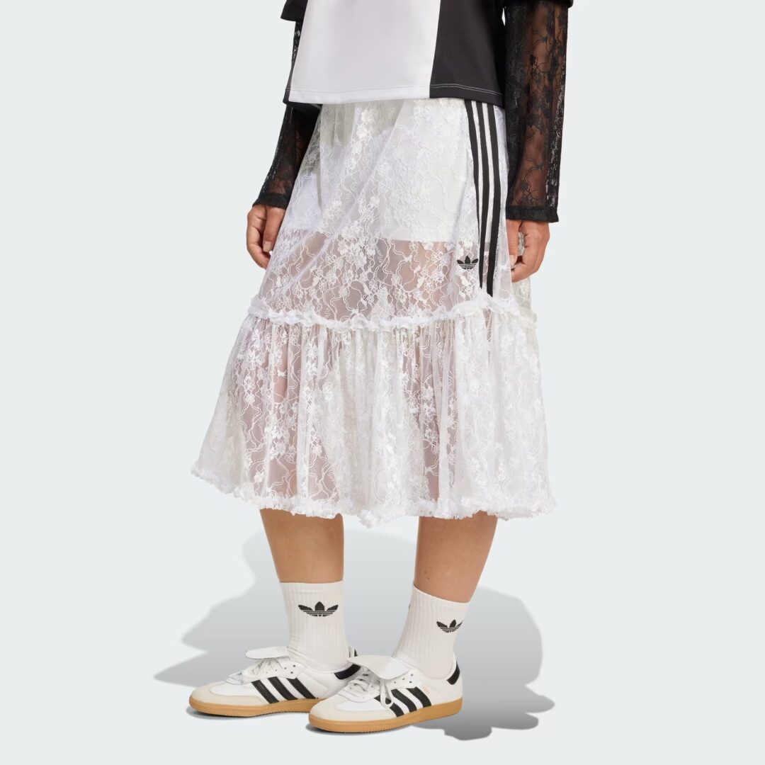 adidas Originals LACE SKIRT “Black/White” (アディダス オリジナルス レーススカート “ブラック/ホワイト”) [KD2288/KD2289]
