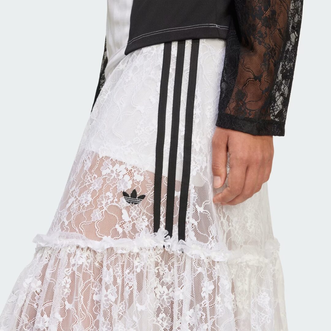 adidas Originals LACE SKIRT “Black/White” (アディダス オリジナルス レーススカート “ブラック/ホワイト”) [KD2288/KD2289]