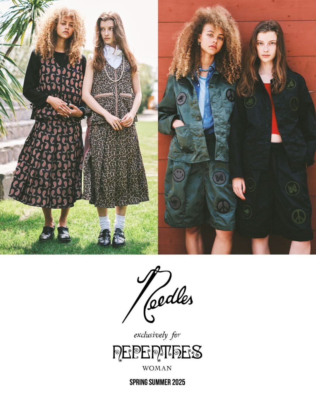 【直営限定プロダクト】NEEDLES for NEPENTHES SPRING/SUMMERが2025年 5/3 発売 (ニードルズ “スペシャル リリース ネペンテス)