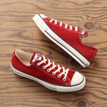 【2025年 5/23 発売】CONVERSE ONE STAR J SUEDE “Red” (コンバース ワンスター スエード “レッド”) [31315210]