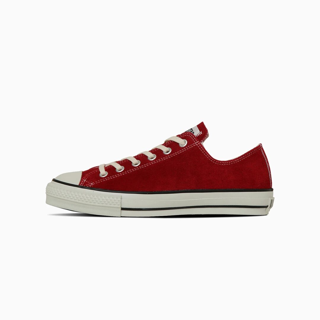 【2025年 5/23 発売】CONVERSE ALL STAR J SUEDE “Red” (コンバース オールスター スエード “レッド”) [31315210]