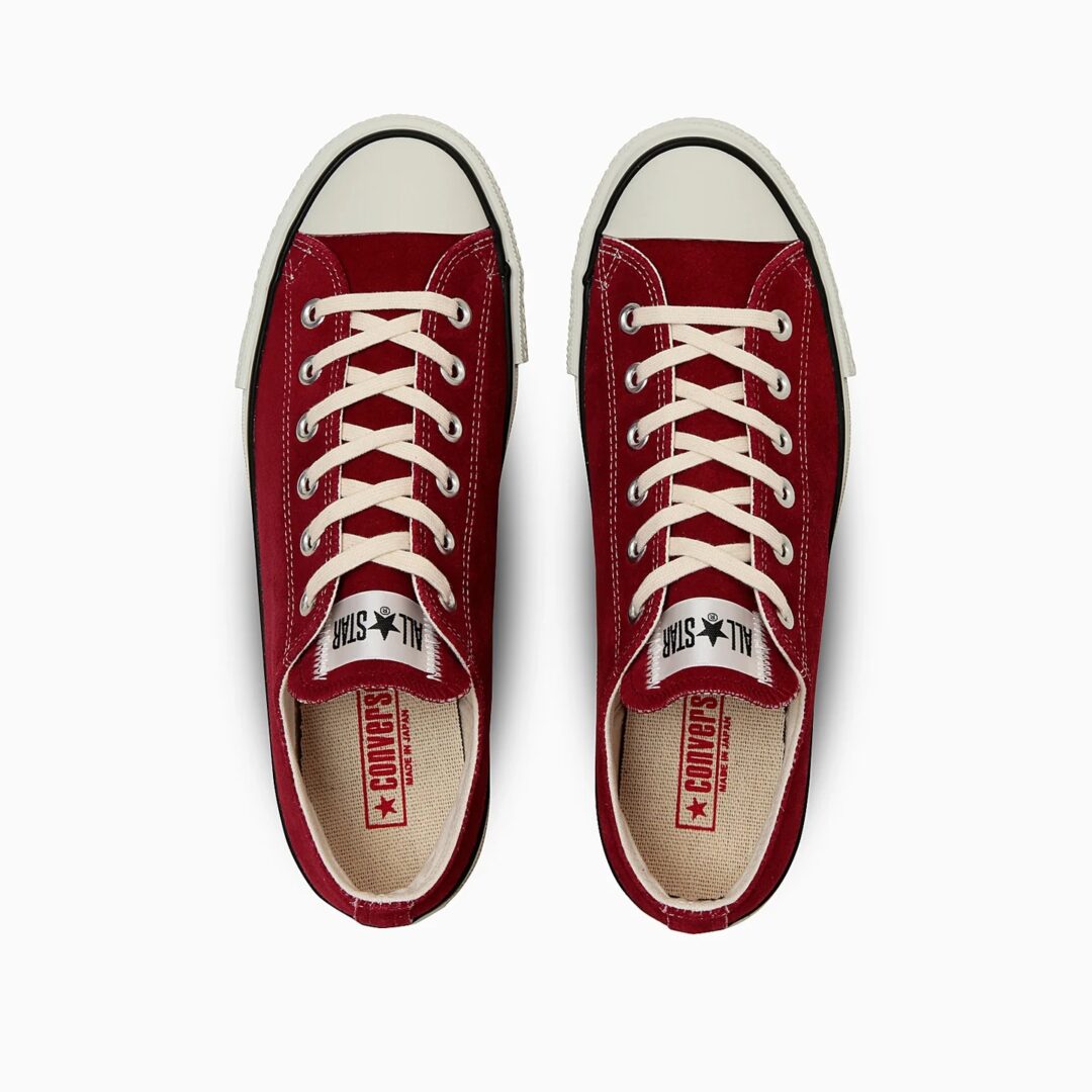【2025年 5/23 発売】CONVERSE ALL STAR J SUEDE “Red” (コンバース オールスター スエード “レッド”) [31315210]