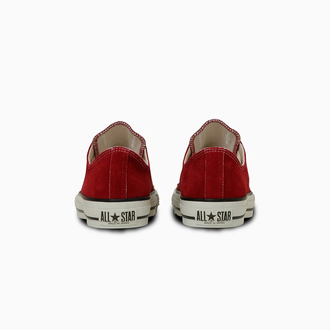 【2025年 5/23 発売】CONVERSE ALL STAR J SUEDE “Red” (コンバース オールスター スエード “レッド”) [31315210]