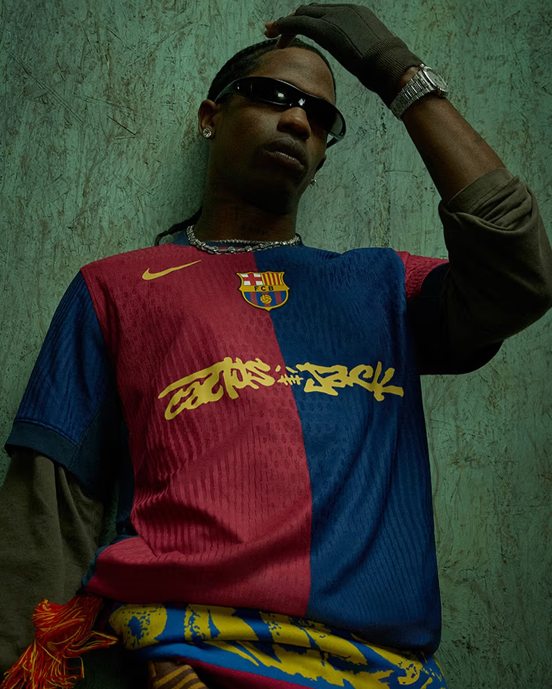 Travis Scott × FC バルセロナ コラボレーションが海外で発売 (トラヴィス・スコット Barcelona collaboration)