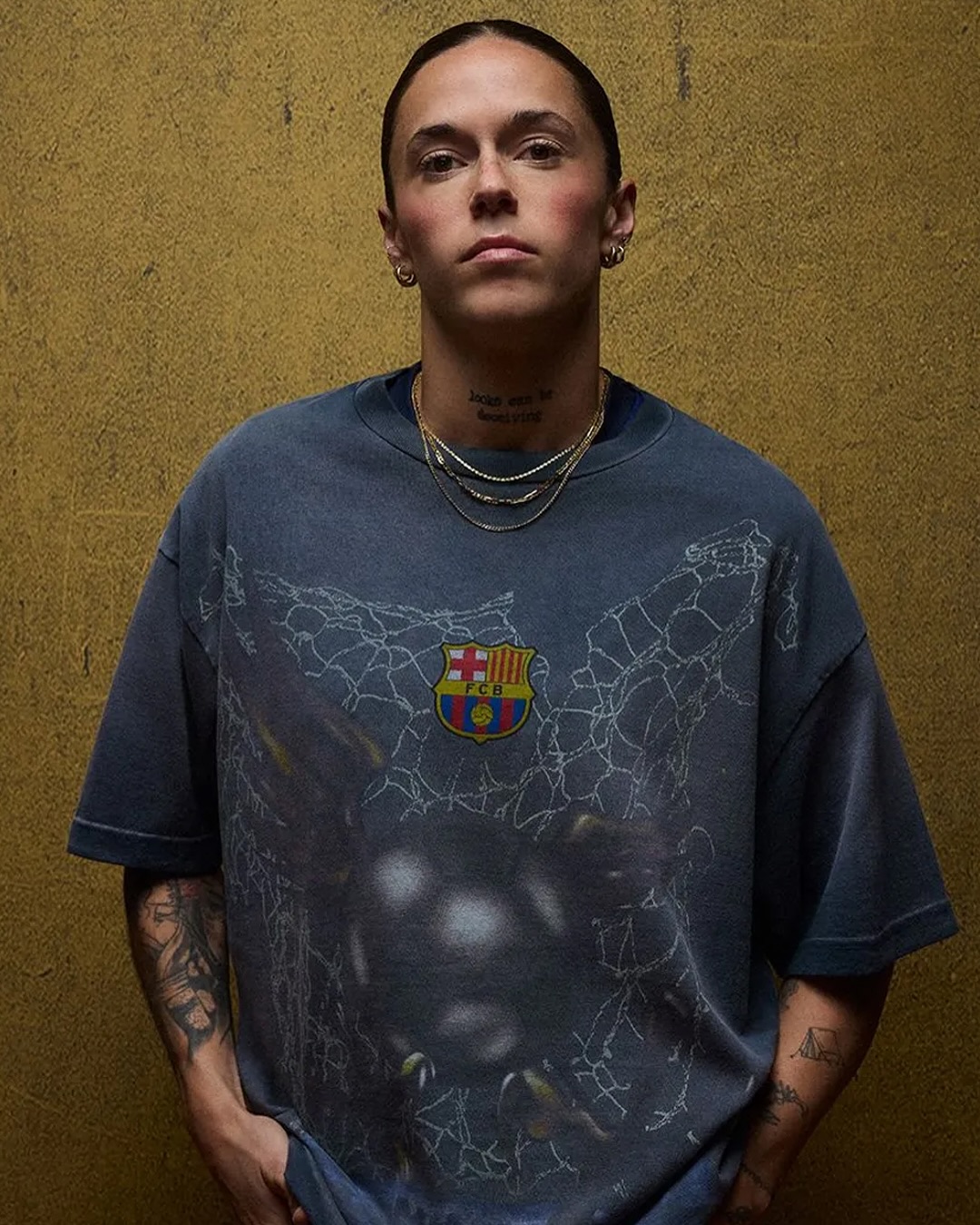 Travis Scott × FC バルセロナ コラボレーションが海外で発売 (トラヴィス・スコット Barcelona collaboration)
