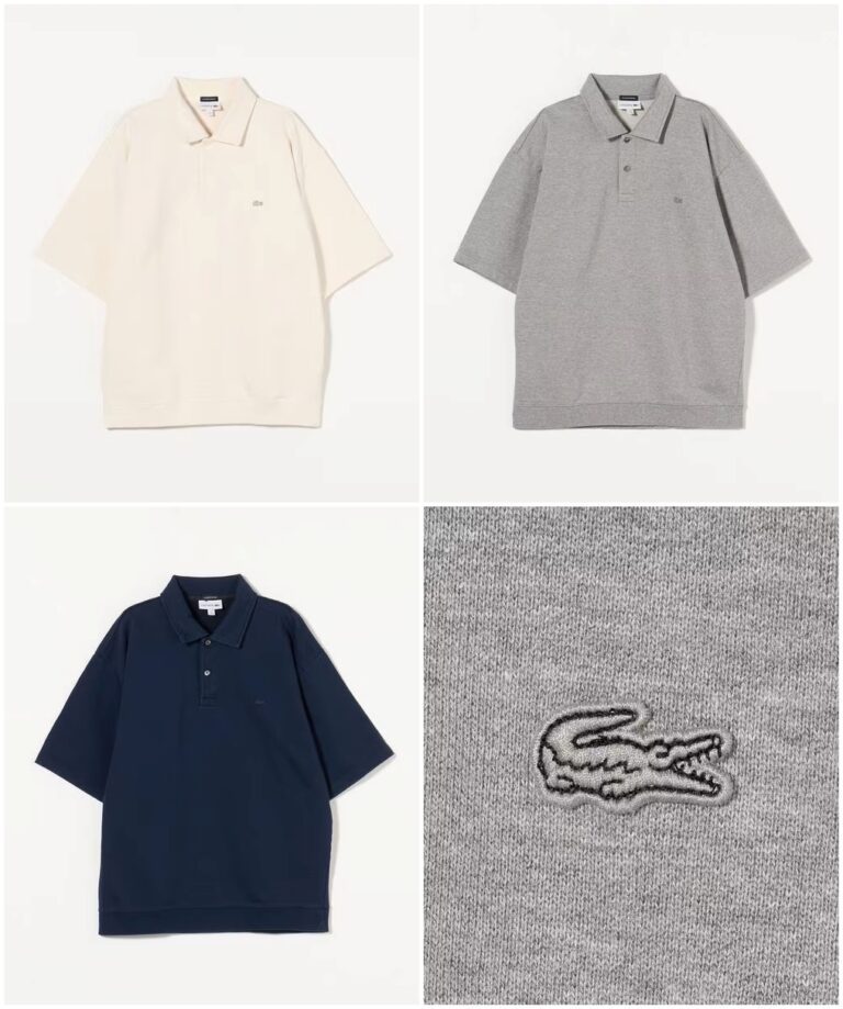 LACOSTE for BEAUTY&YOUTH 25SS 別注スウェットポロシャツが国内