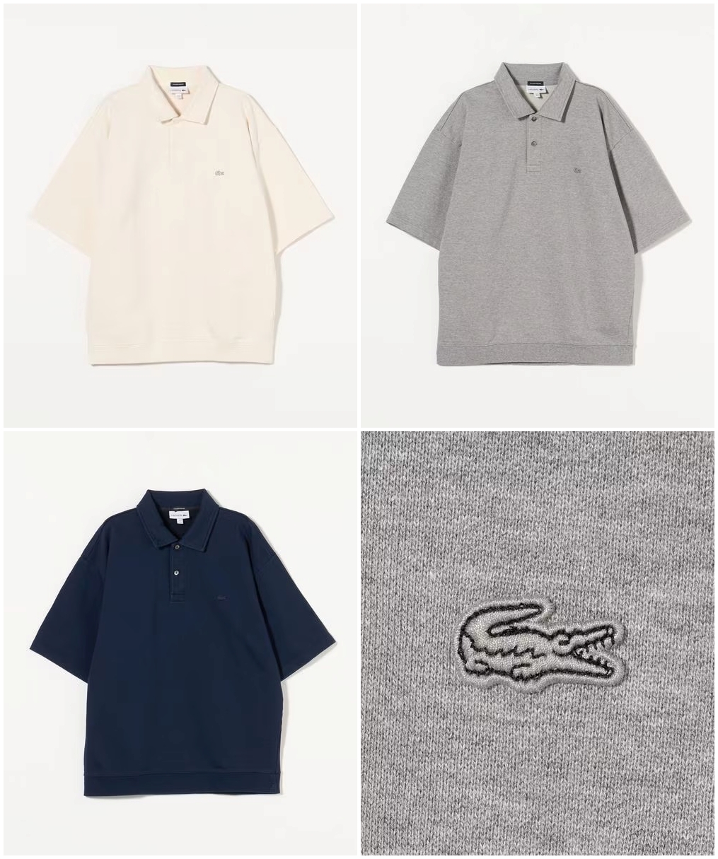 LACOSTE for BEAUTY&YOUTH 2025 SS “ショートスリーブ スウェット ポロシャツ”が5/8 発売 (ラコステ ビューティアンドユース)