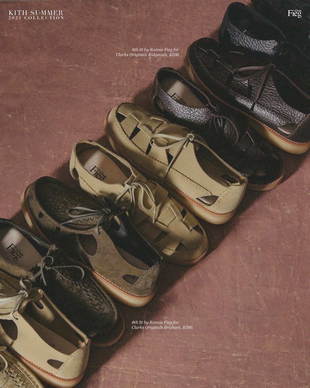 【2025 SUMMER】8th St by KITH/Ronnie Fieg for Clarks Originals “Brixham & Ridgevale” (キス クラークス 2025年 夏/サマー)