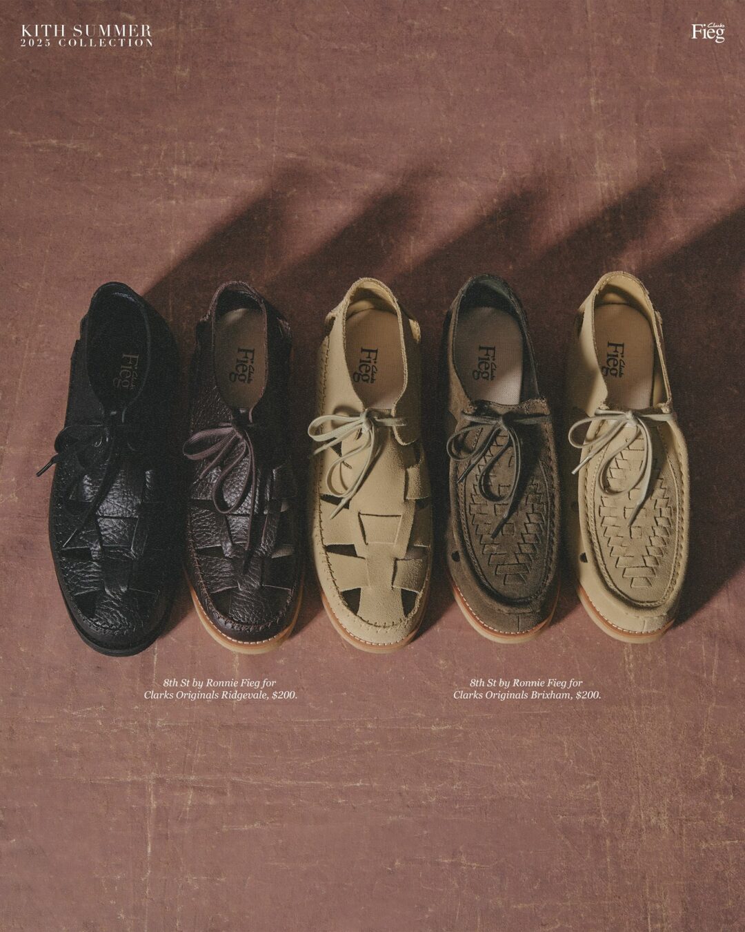 【2025 SUMMER】8th St by KITH/Ronnie Fieg for Clarks Originals “Brixham & Ridgevale” (キス クラークス 2025年 夏/サマー)
