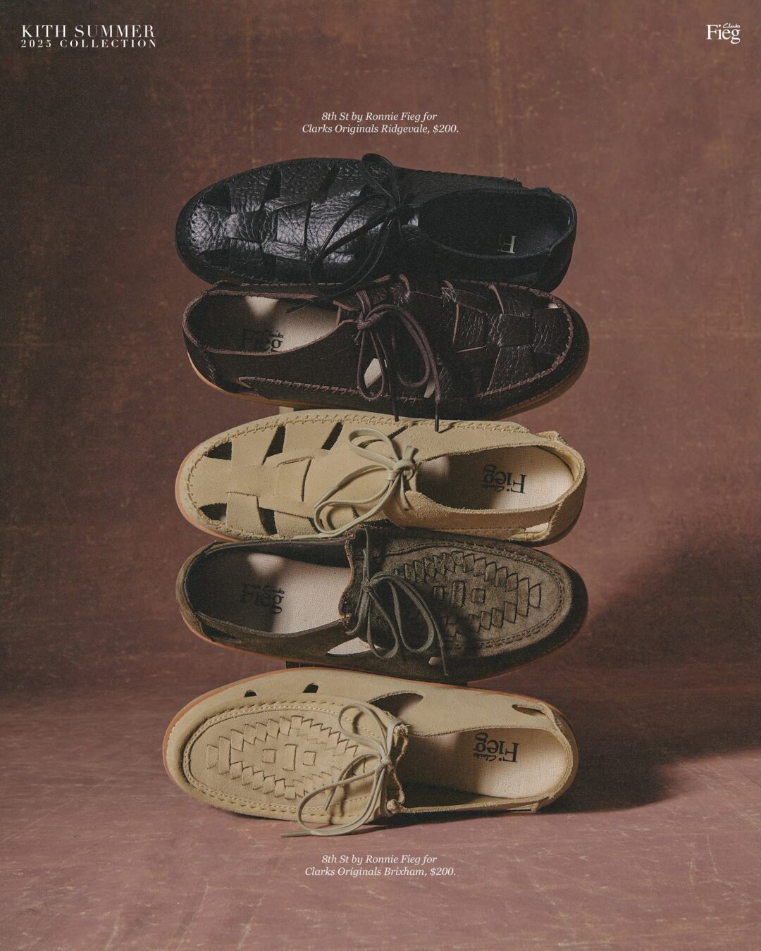【2025 SUMMER】8th St by KITH/Ronnie Fieg for Clarks Originals “Brixham & Ridgevale” (キス クラークス 2025年 夏/サマー)