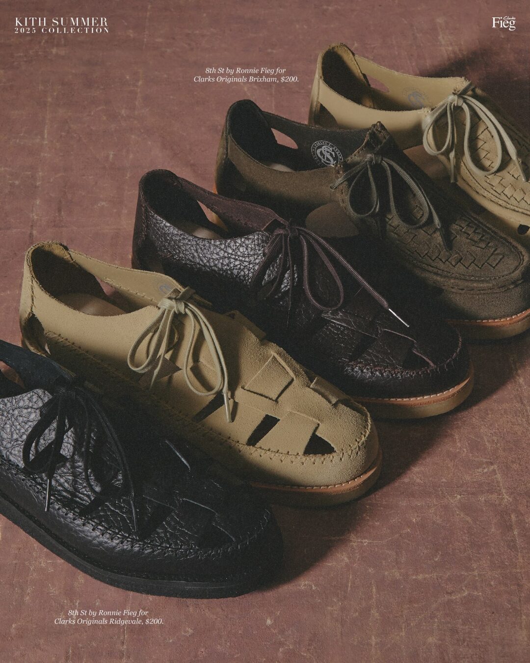 【2025 SUMMER】8th St by KITH/Ronnie Fieg for Clarks Originals “Brixham & Ridgevale” (キス クラークス 2025年 夏/サマー)
