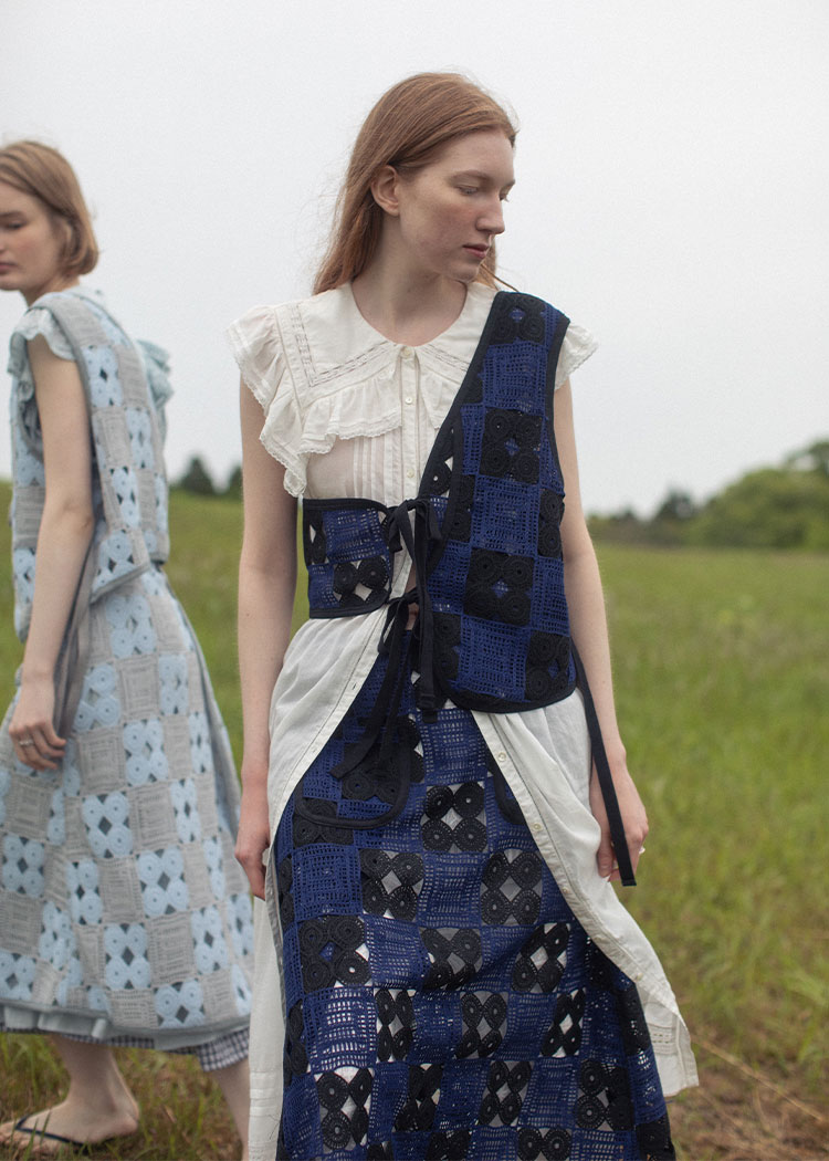 ENGINEERED GARMENTS × BEAMS BOY “ショルダーベスト & ラップスカート”が2025年 6/13 発売 (エンジニアド ガーメンツ ビームス ボーイ)