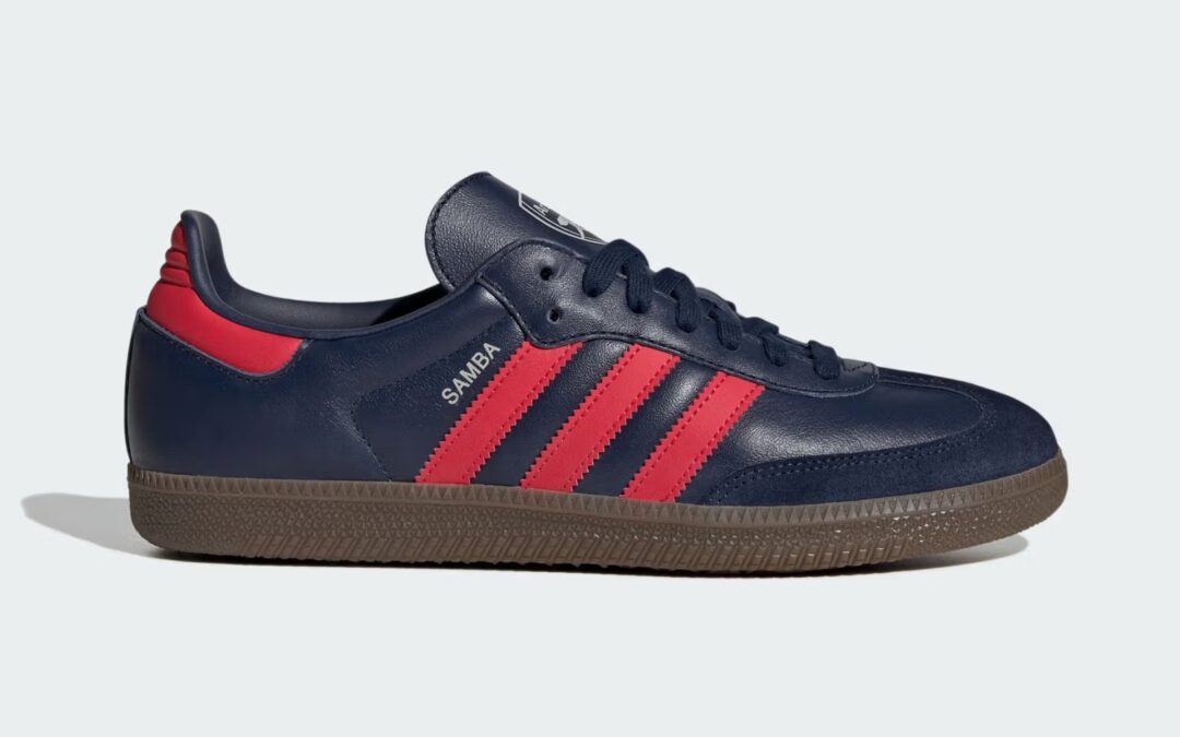 【2025年 5/29 発売】Arsenal × adidas Originals SAMBA “2025-2026/Night Indigo” (アーセナル アディダス オリジナルス サンバ) [JQ4037]