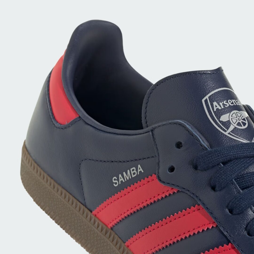 【2025年 5/29 発売】Arsenal × adidas Originals SAMBA “2025-2026/Night Indigo” (アーセナル アディダス オリジナルス サンバ) [JQ4037]