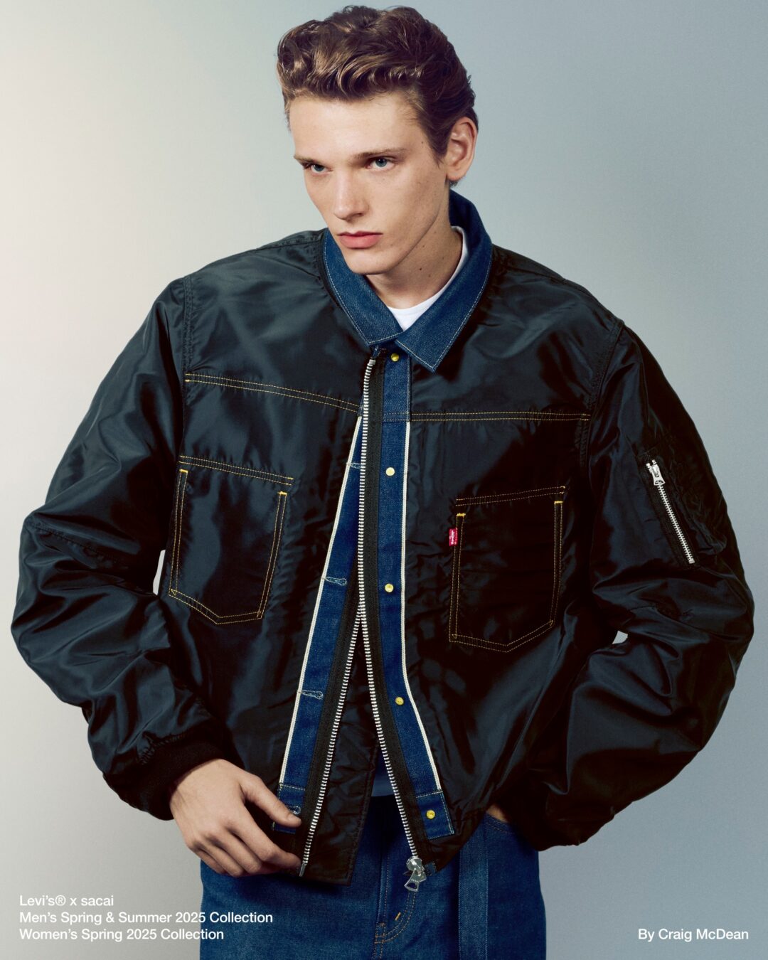 sacai × Levi’s 2025 SS コラボが2025年 5/28 発売 (サカイ リーバイス)