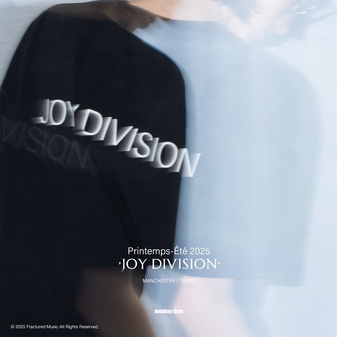 JOY DIVISION × monkey time プリント Tシャツが2025年 5/15 発売 (ジョイ・ディヴィジョン モンキータイム)