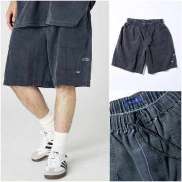 NAUTICA 2025 SUMMER “ワイドシルエット フェード加工 スピンドル イージーショートパンツ”が発売 (ノーティカ)