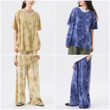 BEAMS BOY × NEEDELS 別注 ベロア Uネック Tシャツ/パンツが2025年 7月下旬 発売 (ビームスボーイ ニードルズ)
