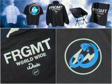 WORLD WIDE WADE × FRAGMENT 1st Dropが2025年 5/9 発売 (フラグメント 藤原ヒロシ ワールドワイト ウェイド)