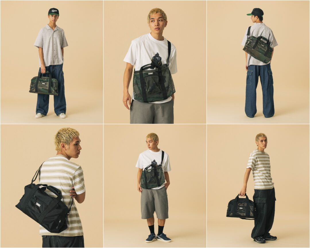 XLARGE 2025 SS “MESH SHOULDER BAG/DUFFLE BAG”が2025年 6月中旬 発売 (エクストララージ)