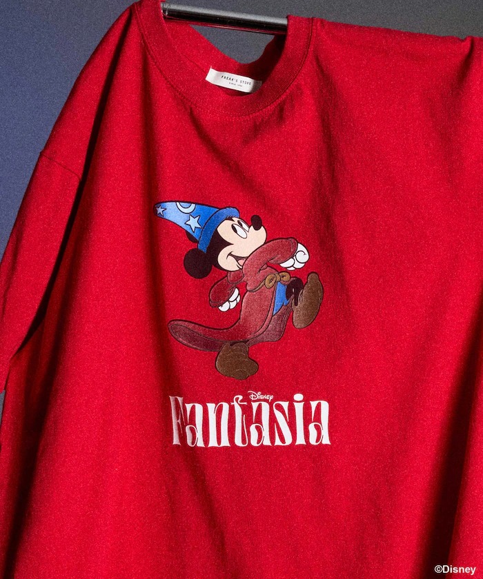 「ディズニー/ファンタジア」をモチーフとしたプリントTシャツがフリークスストアにて2025年 6月中旬 発売 (Disney Fantasia FREAK’S STORE)