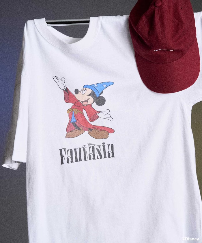 「ディズニー/ファンタジア」をモチーフとしたプリントTシャツがフリークスストアにて2025年 6月中旬 発売 (Disney Fantasia FREAK’S STORE)