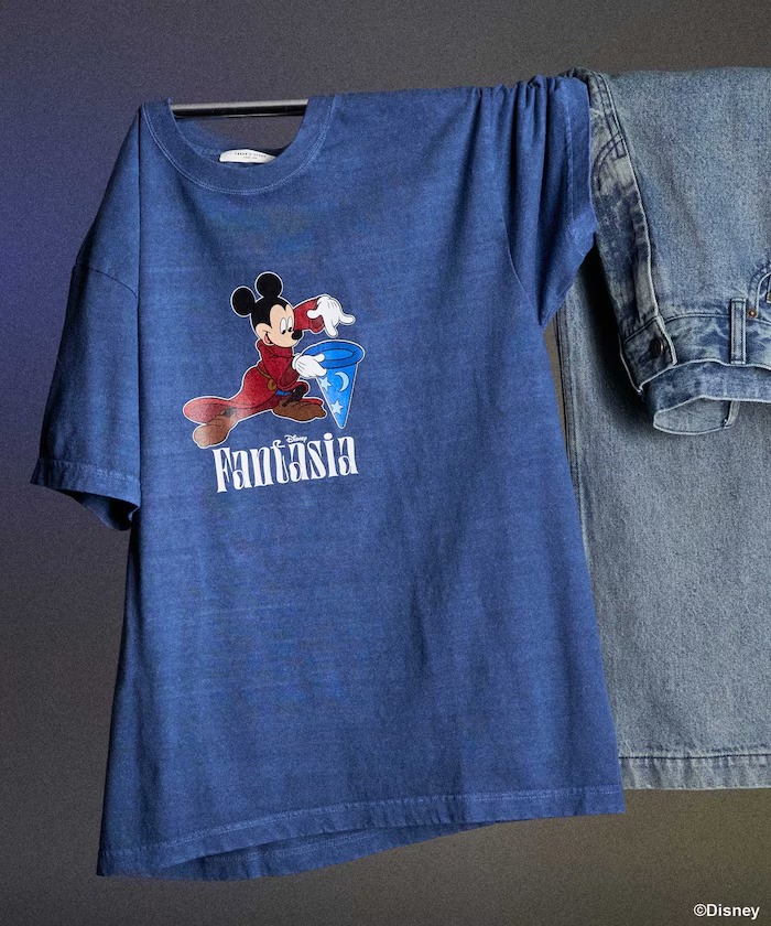 「ディズニー/ファンタジア」をモチーフとしたプリントTシャツがフリークスストアにて2025年 6月中旬 発売 (Disney Fantasia FREAK’S STORE)