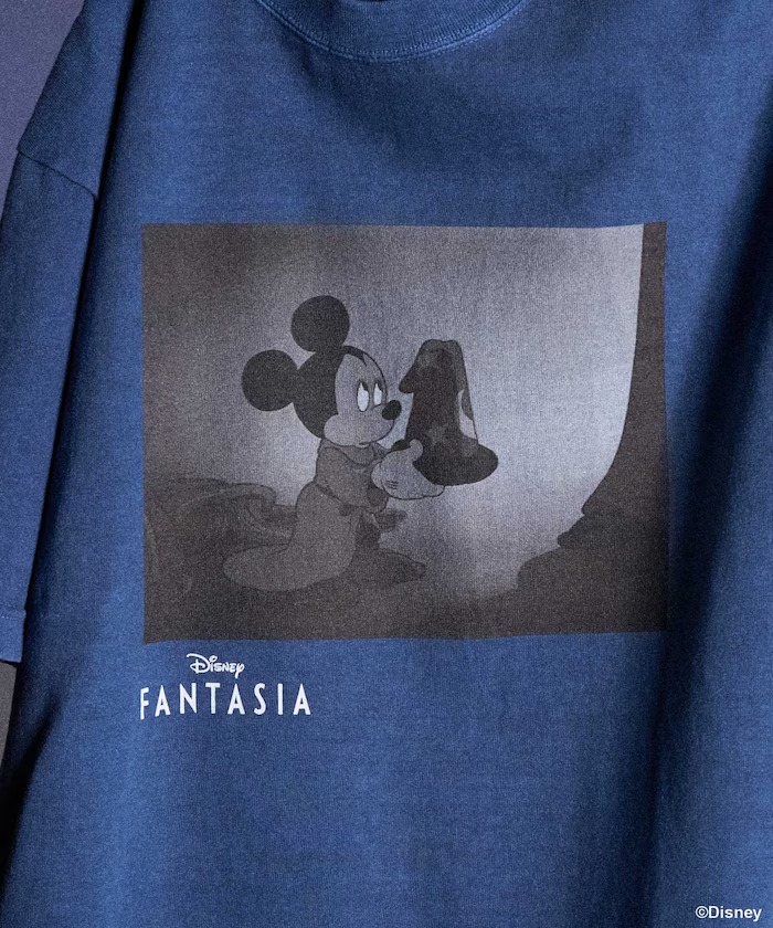 「ディズニー/ファンタジア」をモチーフとしたプリントTシャツがフリークスストアにて2025年 6月中旬 発売 (Disney Fantasia FREAK’S STORE)