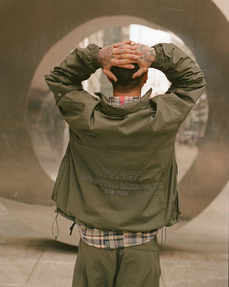 応援グッズ PALACEENGINEEREDGARMENTS EBBETS6-PANEL Palace Engineered Garments Ebbets 6-Panel Navy - Engineered