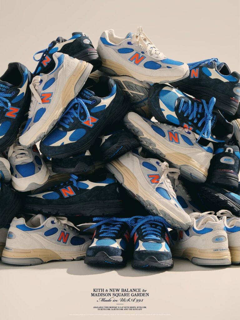 【2025年 11/3 発売予定】KITH × New Balance 993 "Blue/Black" "White/Blue" (キス ニューバランス)