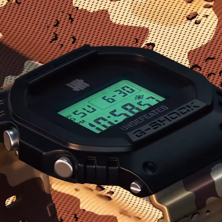 UNDEFEATED x G-SHOCK DWE5600UD コラボモデルが2025年 5/10 発売予定 (アンディフィーテッド Gショック ジーショック)