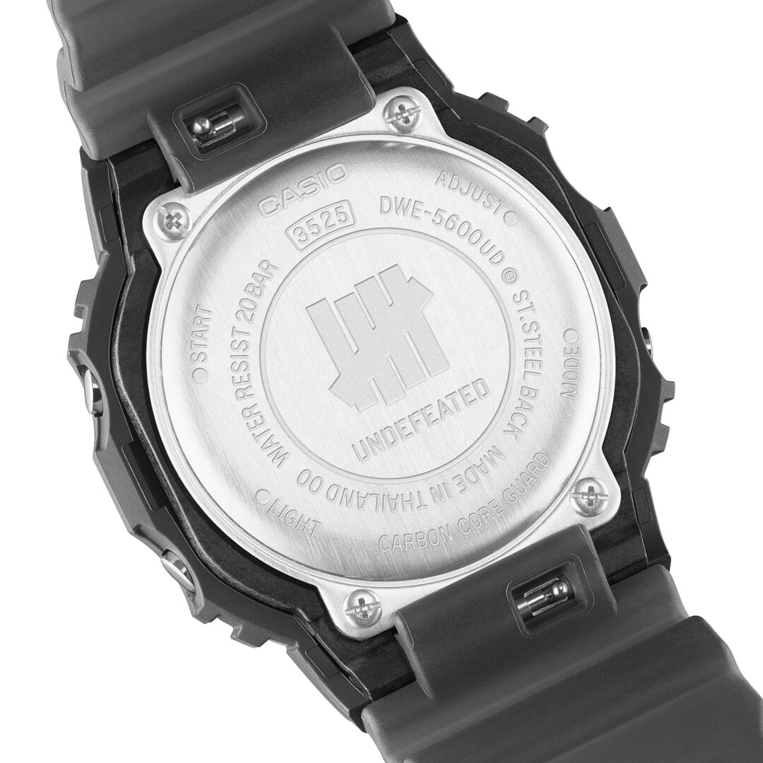 UNDEFEATED x G-SHOCK DWE5600UD コラボモデルが2025年 5/10 発売予定 (アンディフィーテッド Gショック ジーショック)