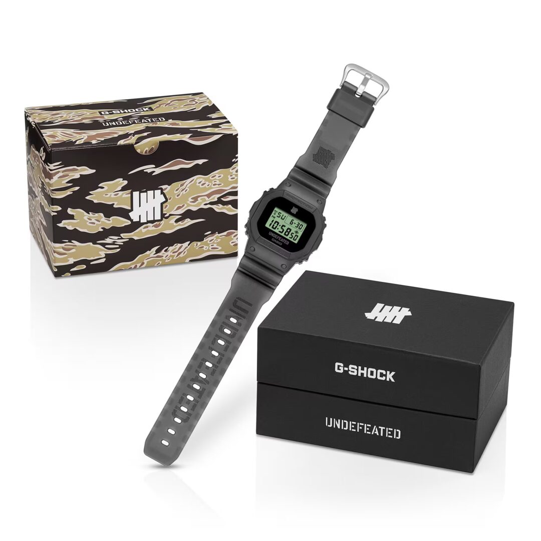 UNDEFEATED x G-SHOCK DWE5600UD コラボモデルが2025年 5/10 発売予定 (アンディフィーテッド Gショック ジーショック)