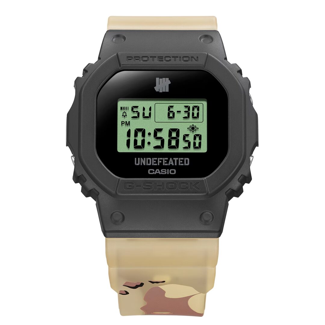 UNDEFEATED x G-SHOCK DWE5600UD コラボモデルが2025年 5/10 発売予定 (アンディフィーテッド Gショック ジーショック)