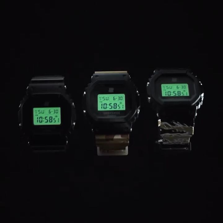 UNDEFEATED x G-SHOCK DWE5600UD コラボモデルが2025年 5/10 発売予定 (アンディフィーテッド Gショック ジーショック)