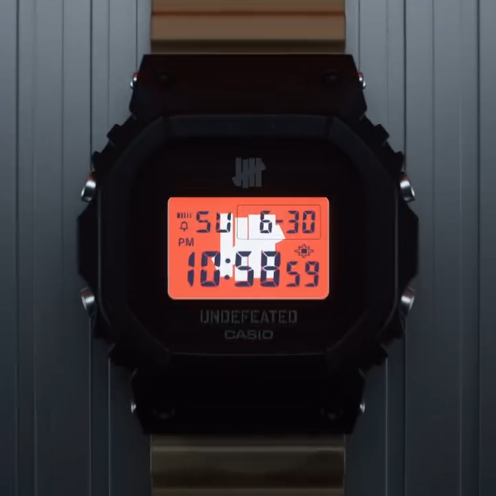 UNDEFEATED x G-SHOCK DWE5600UD コラボモデルが2025年 5/10 発売予定 (アンディフィーテッド Gショック ジーショック)
