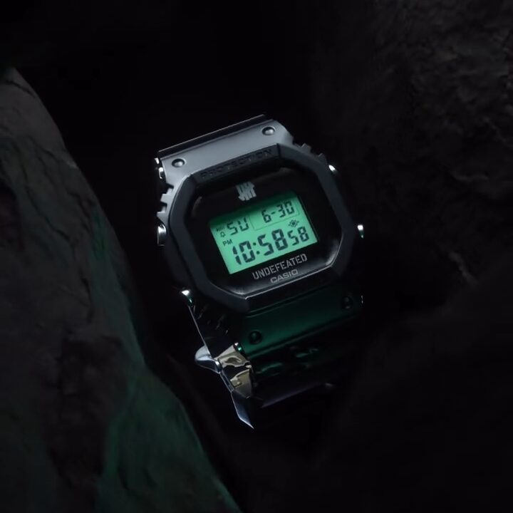 UNDEFEATED x G-SHOCK DWE5600UD コラボモデルが2025年 5/10 発売予定 (アンディフィーテッド Gショック ジーショック)