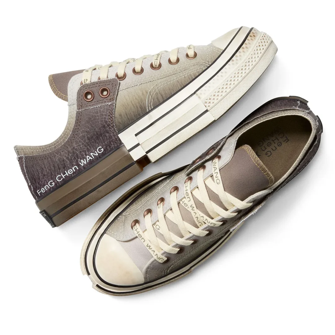 【2025年 5/20 発売】CONVERSE x Feng Chen Wang Chuck 70 “2-in-1” Brown/Grey (コンバース フェン・チェン・ワン) [A15741C/A15742C]