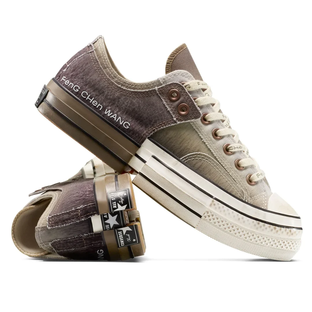 【2025年 5/20 発売】CONVERSE x Feng Chen Wang Chuck 70 “2-in-1” Brown/Grey (コンバース フェン・チェン・ワン) [A15741C/A15742C]