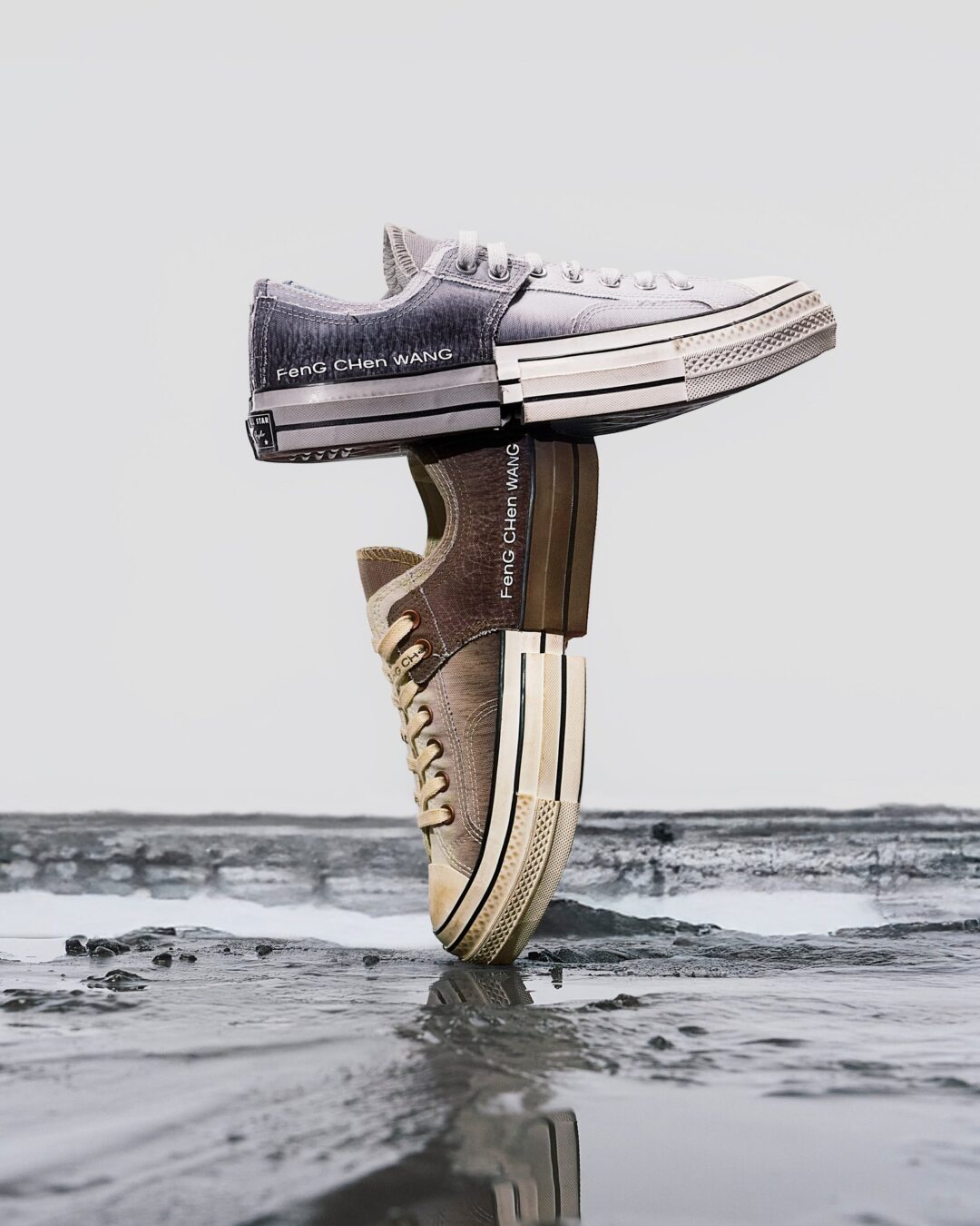 【2025年 5/20 発売】CONVERSE x Feng Chen Wang Chuck 70 “2-in-1” Brown/Grey (コンバース フェン・チェン・ワン) [A15741C/A15742C]