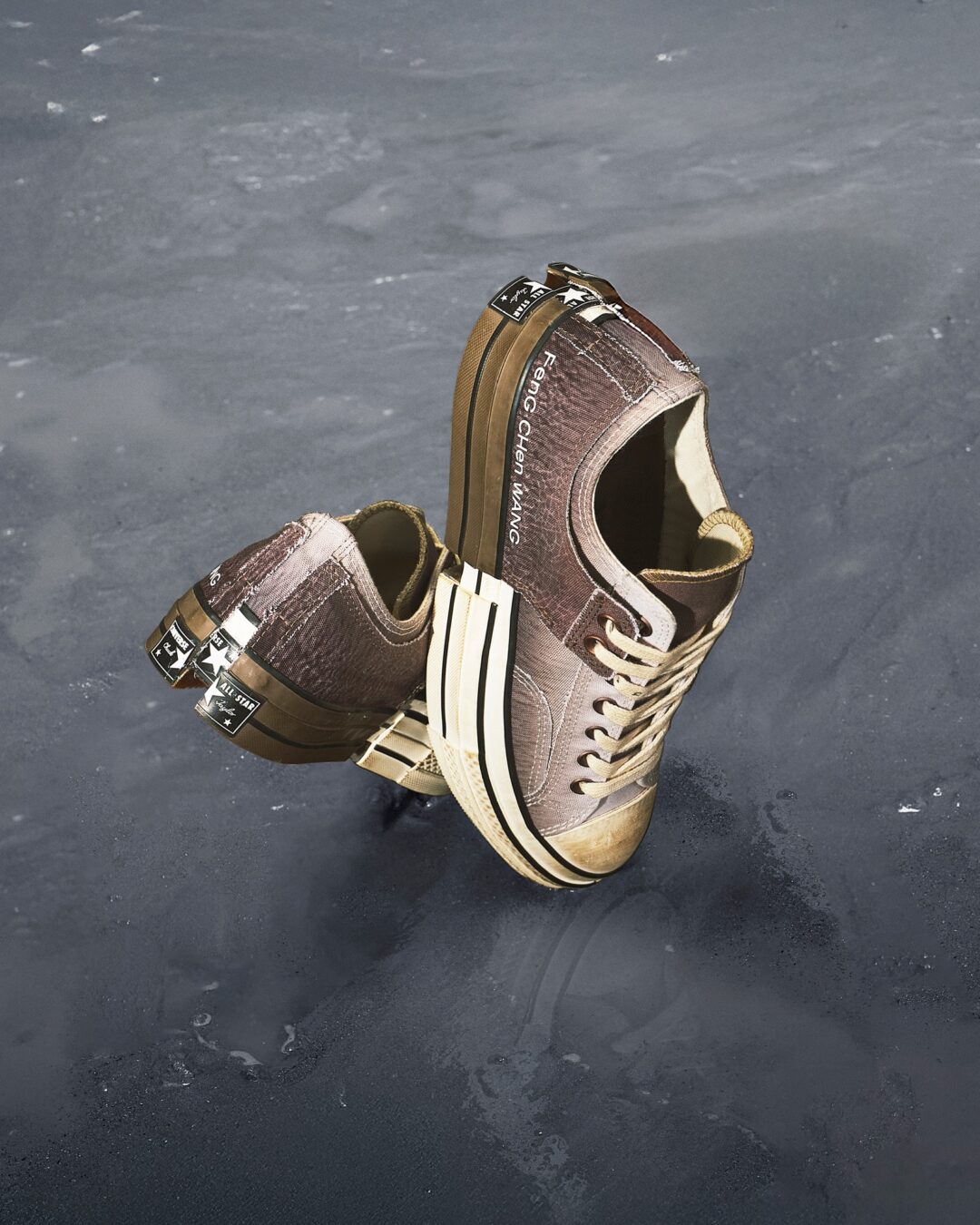 【2025年 5/20 発売】CONVERSE x Feng Chen Wang Chuck 70 “2-in-1” Brown/Grey (コンバース フェン・チェン・ワン) [A15741C/A15742C]